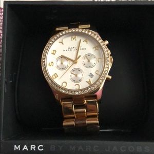 Gold Marc Jacobs Watch
